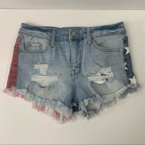 Mossimo Target Americana High Rise Cut Off Shorts